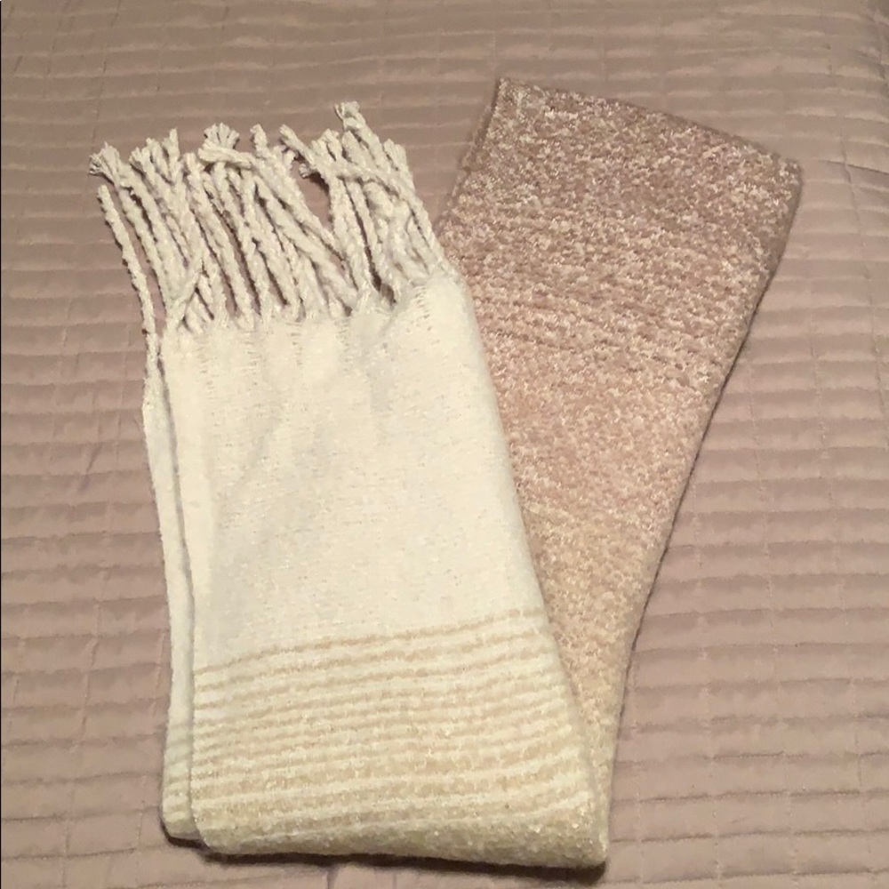 Blush ombré scarf